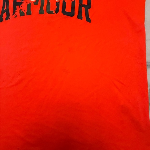 Under Armour Kids' Orange and White Short Sleeve Tees - Picture 9 of 13